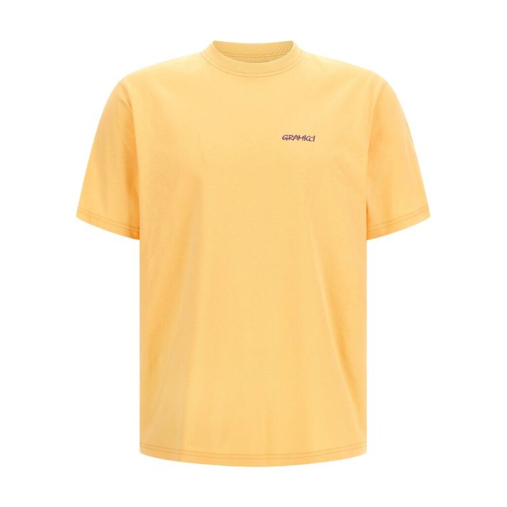 Gramicci Orange Cotton Men's T-Shirt